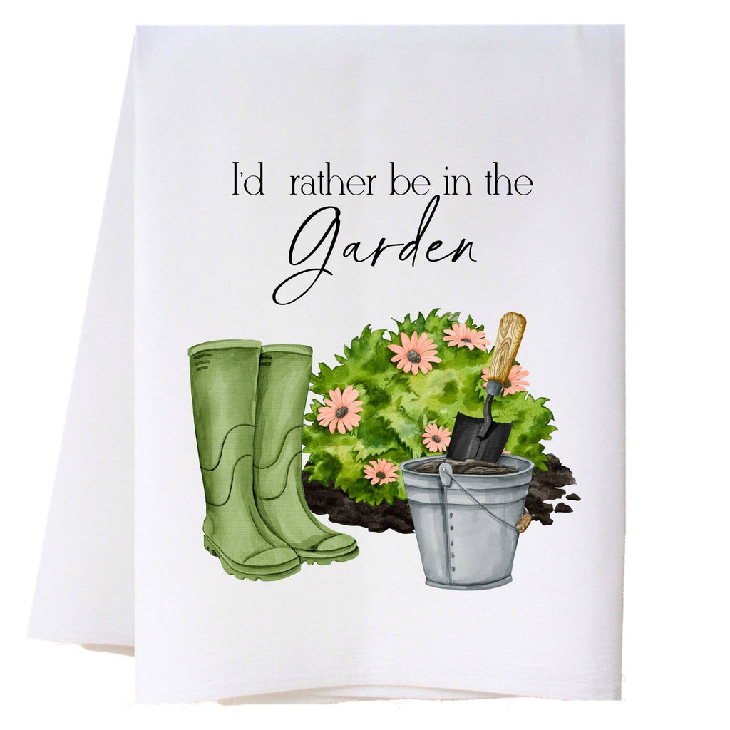 In The Garden Kitchen Towel