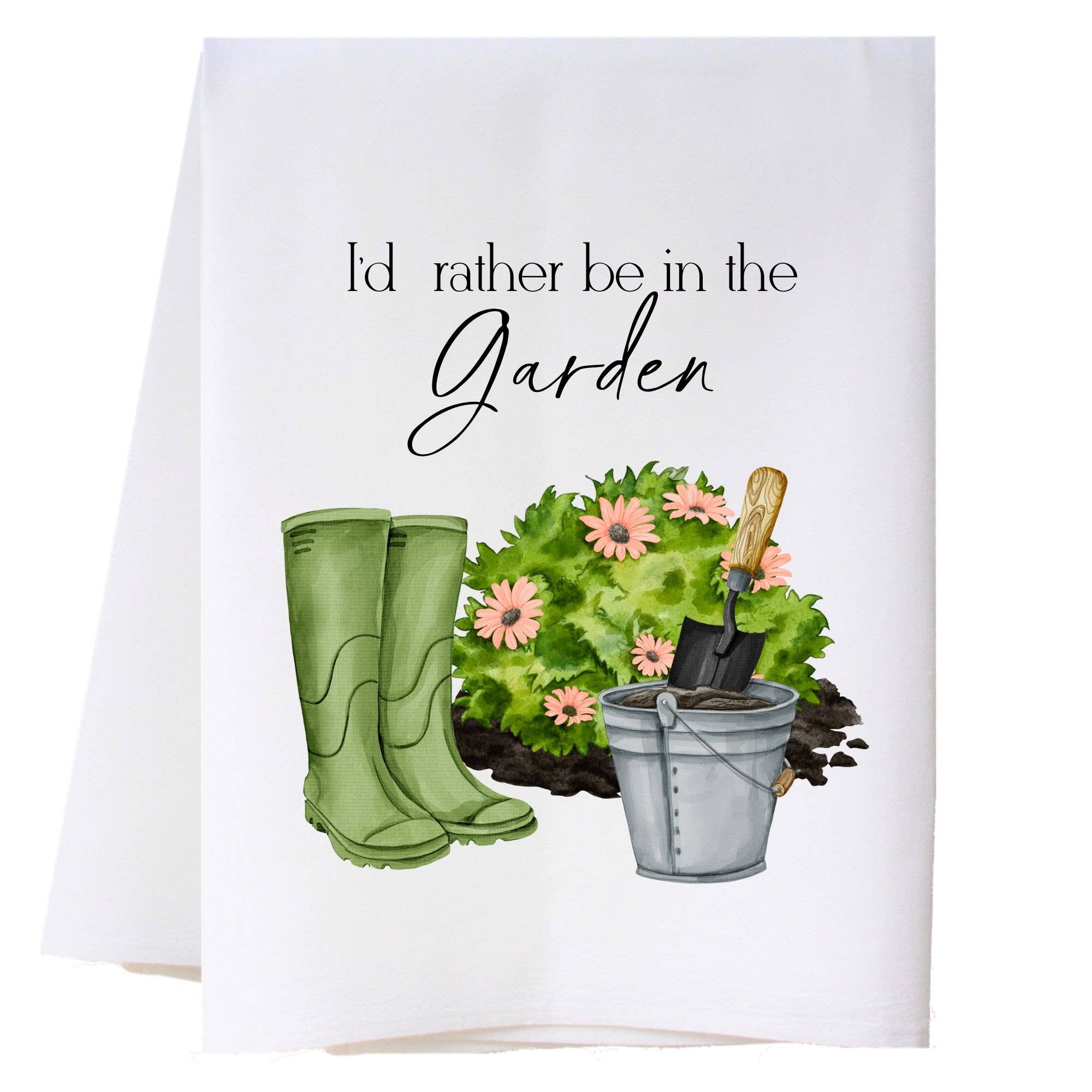In The Garden Kitchen Towel