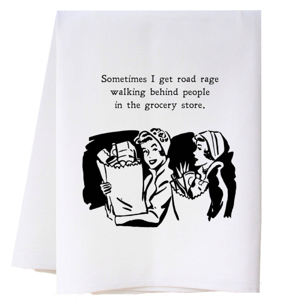 Road Rage Kitchen Towel