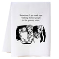 Road Rage Kitchen Towel