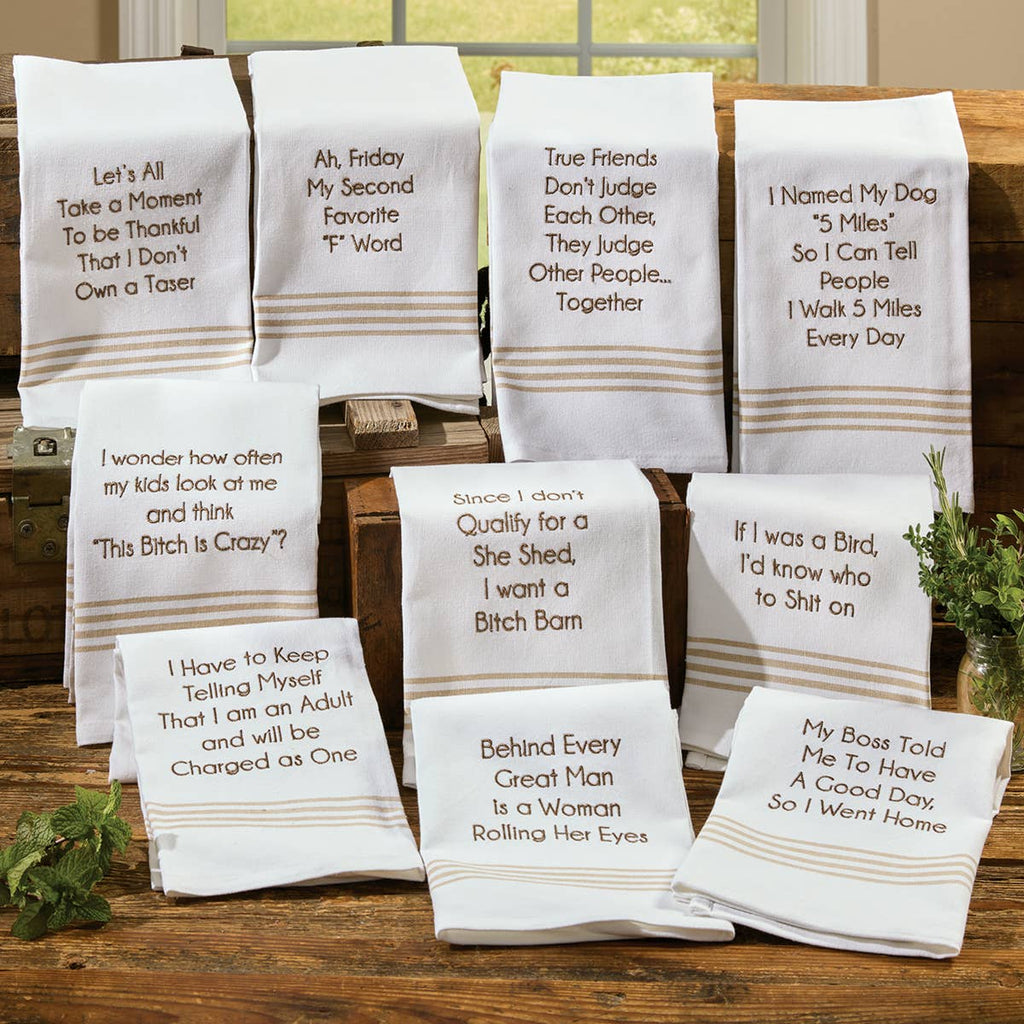 True Friends Dishtowel