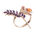 Crystal Bee Napkin RIng