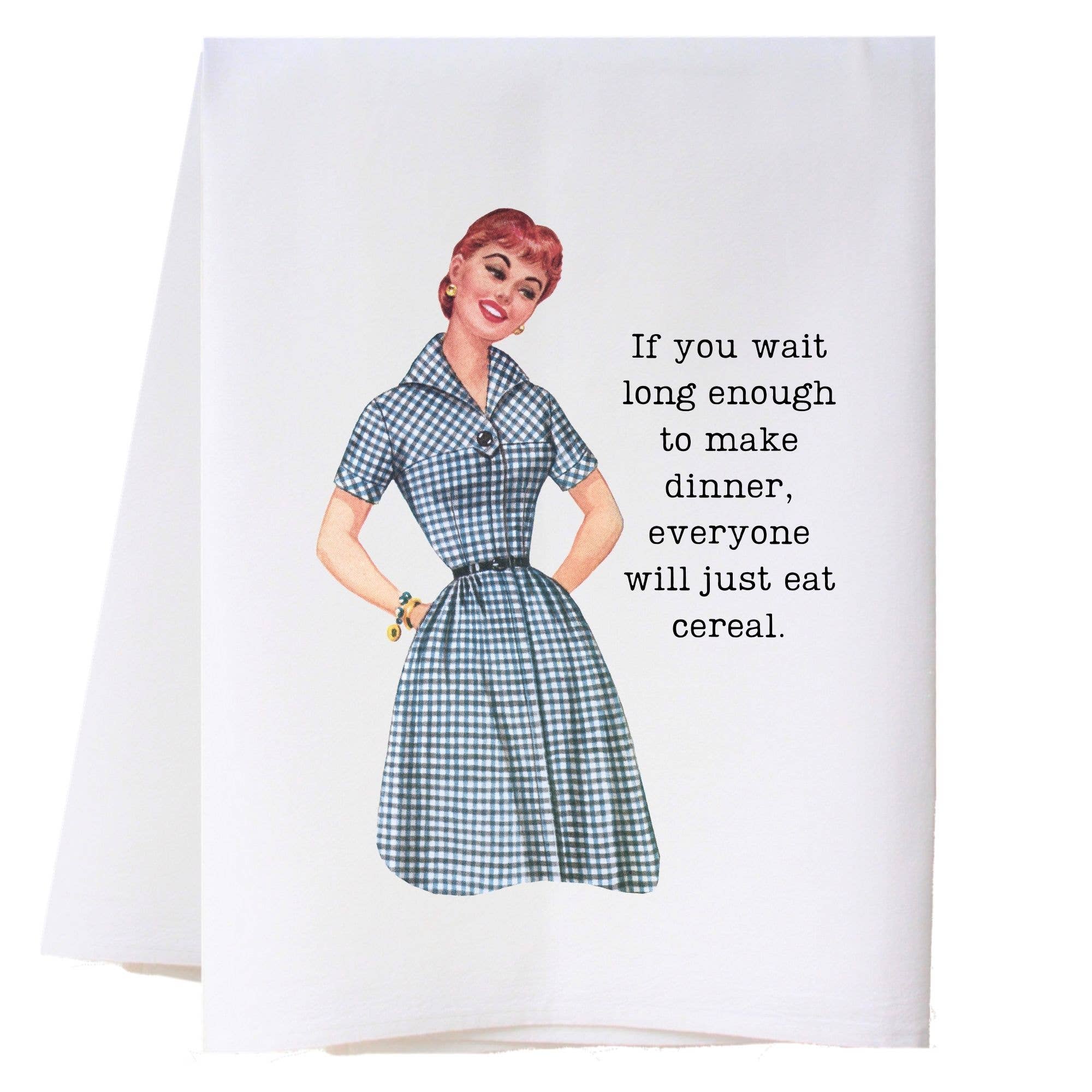 Make Dinner Kitchen Towel