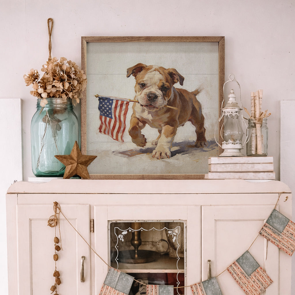 Patriotic Pets English Bulldog