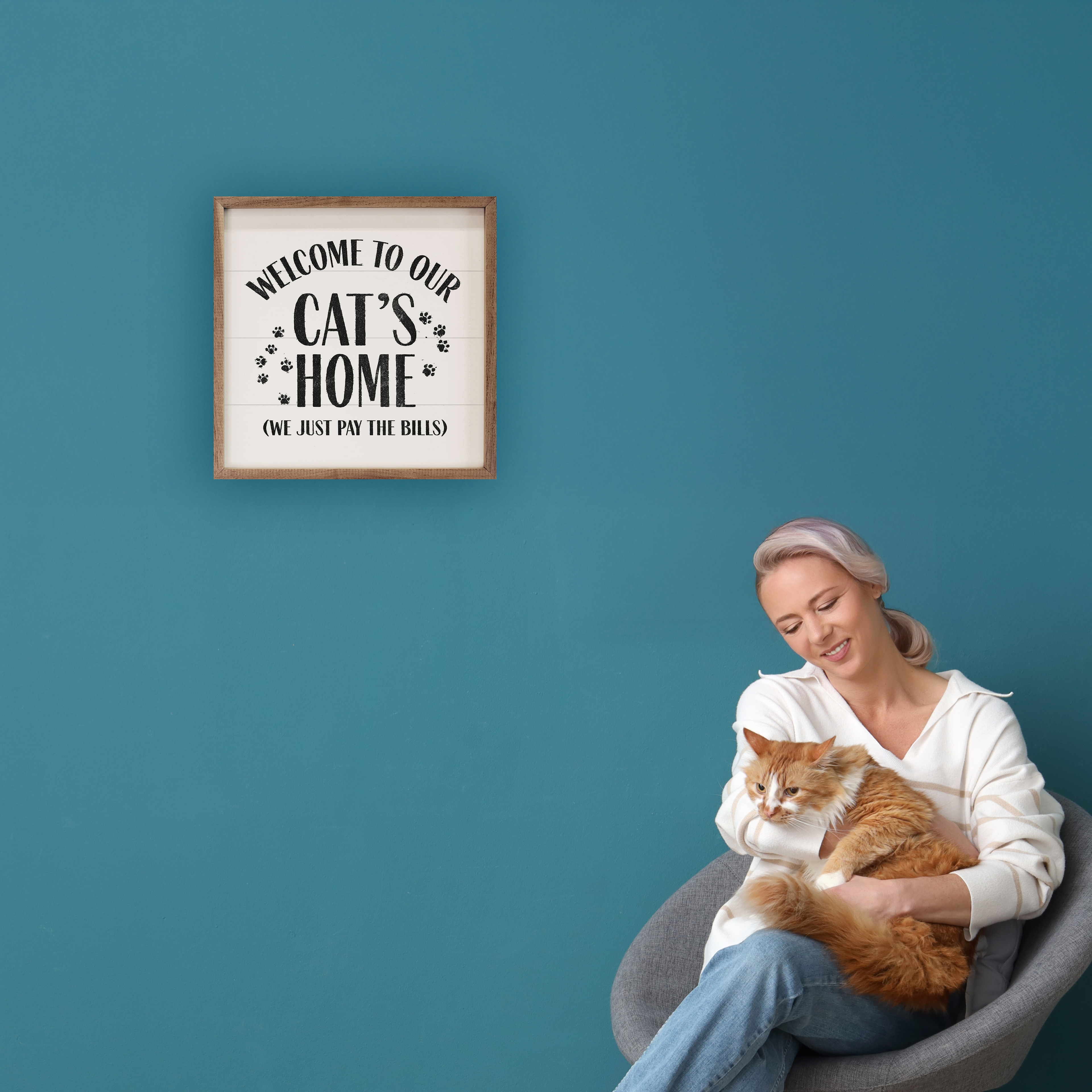 Welcome To Our Cat's Home