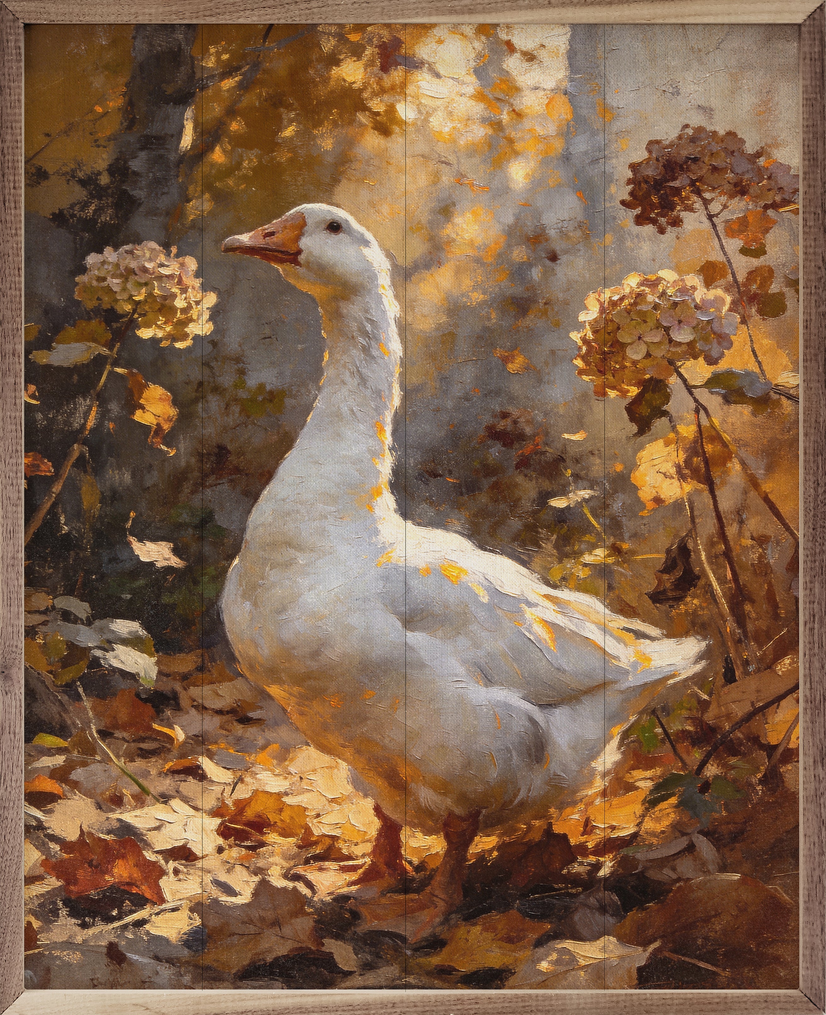 Autumn Garden Goose