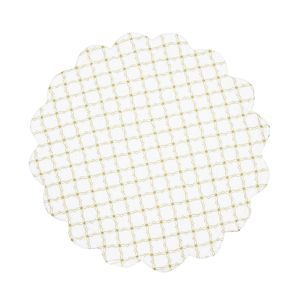 Carley Floral Round Placemat
