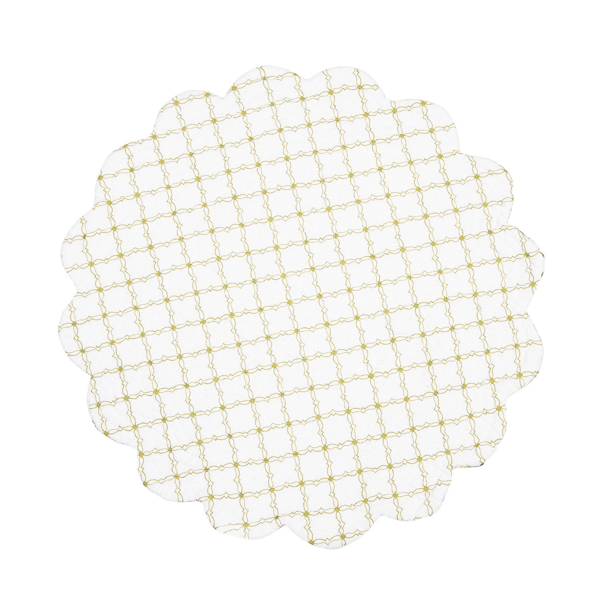 Carley Floral Round Placemat