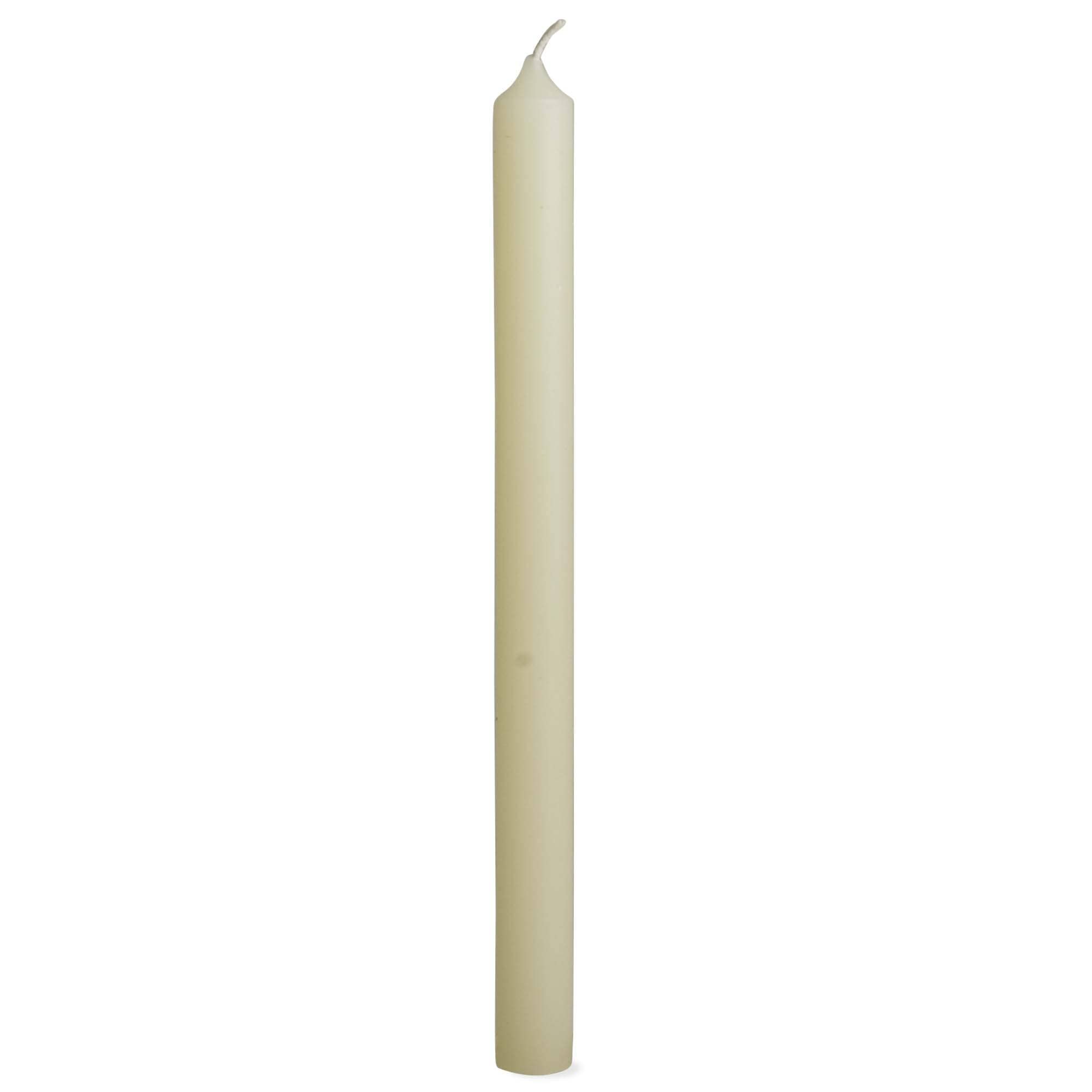 12 Inch Straight Candles - Ivory