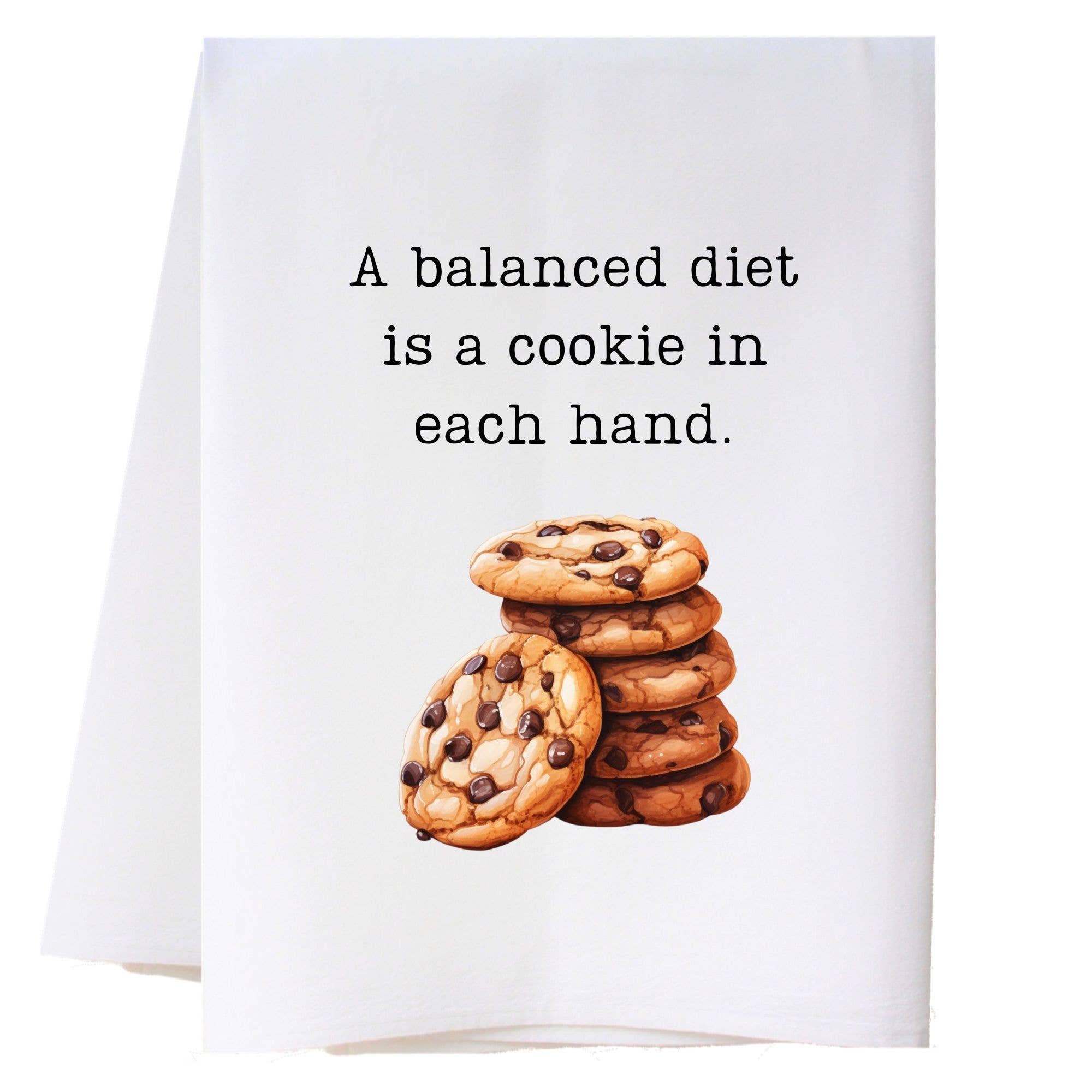Balanced Diet Kitchen Towel