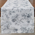 Midnight Floral Table Runner 54"L