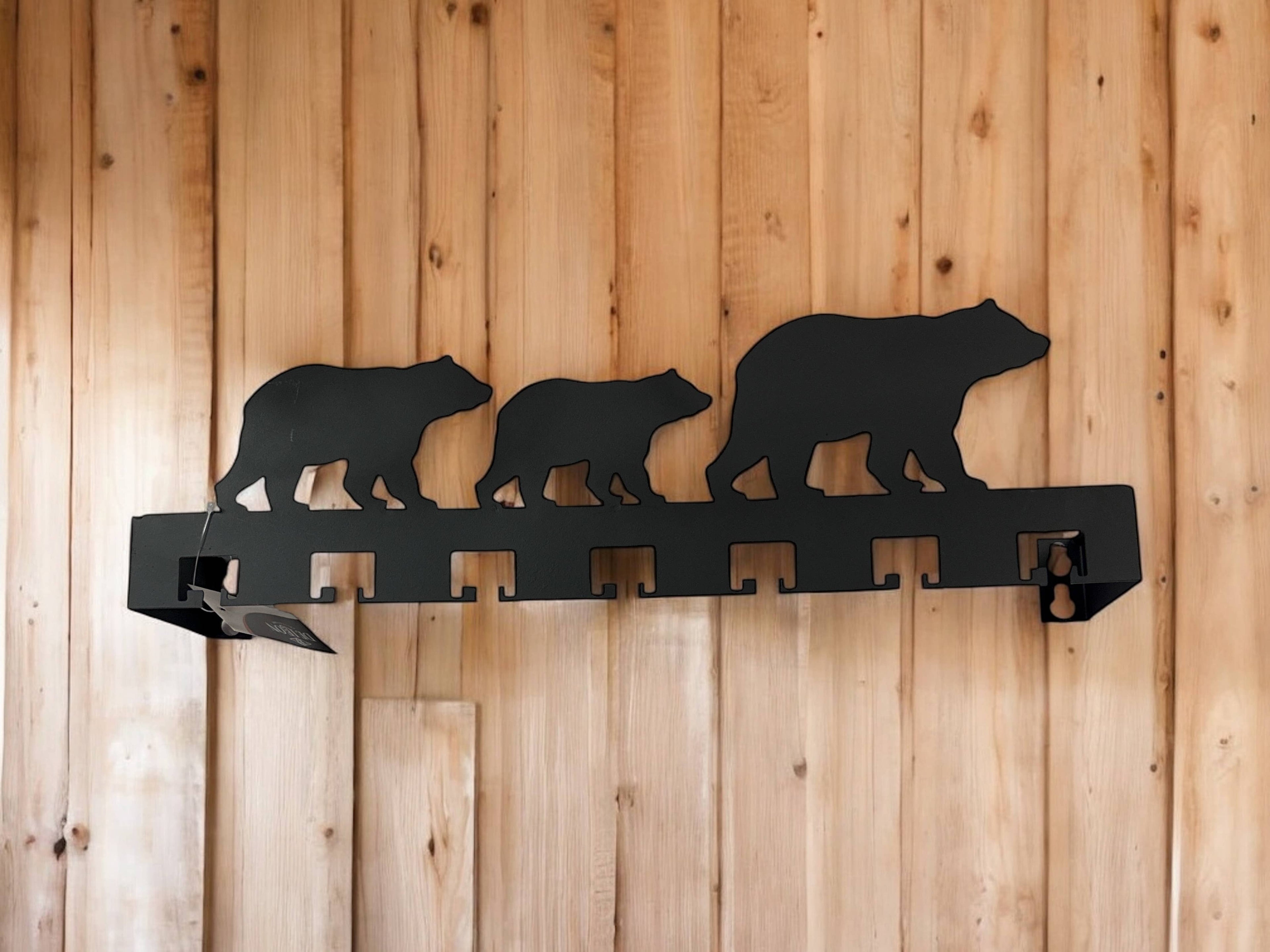 METAL THREE BEARS HOOKS