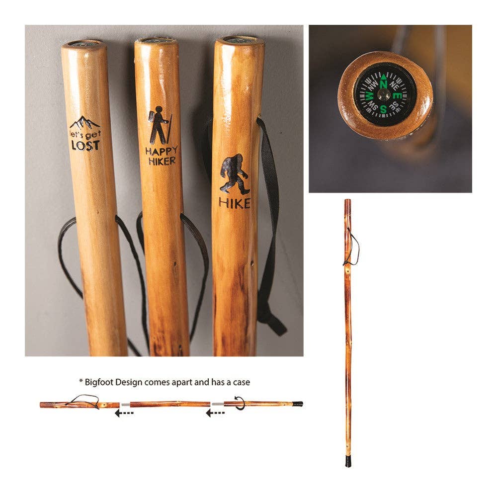 Walking Stick - Happy Hiker