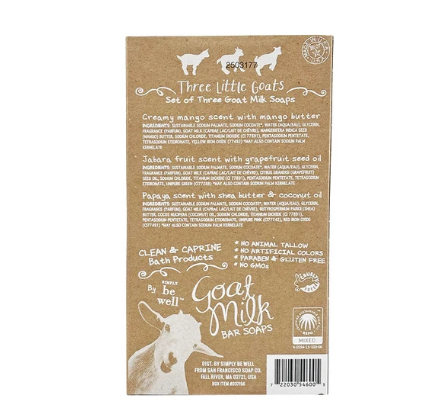 3 Little Goats Nourishing Soap