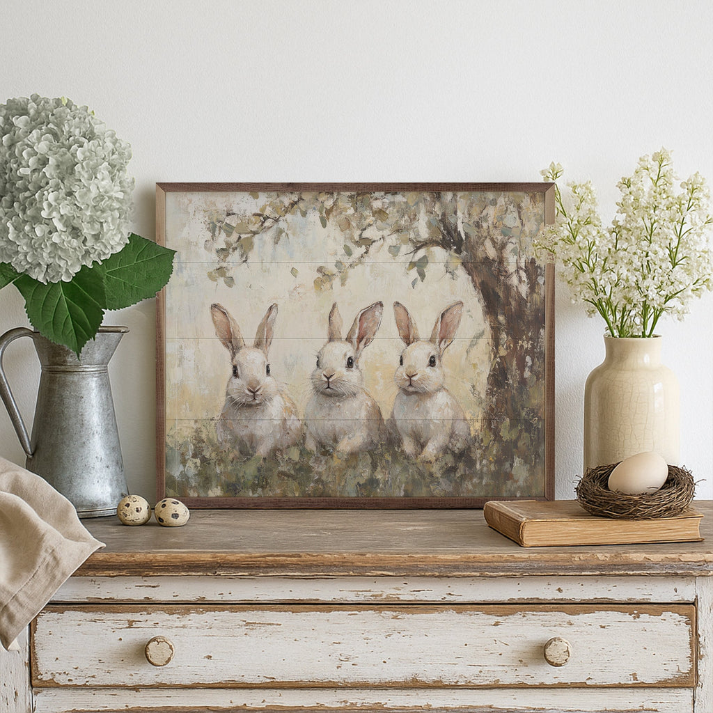 Fairytale Bunnies By Petals Prints Design
