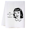 Safe Word Kitchen Towel