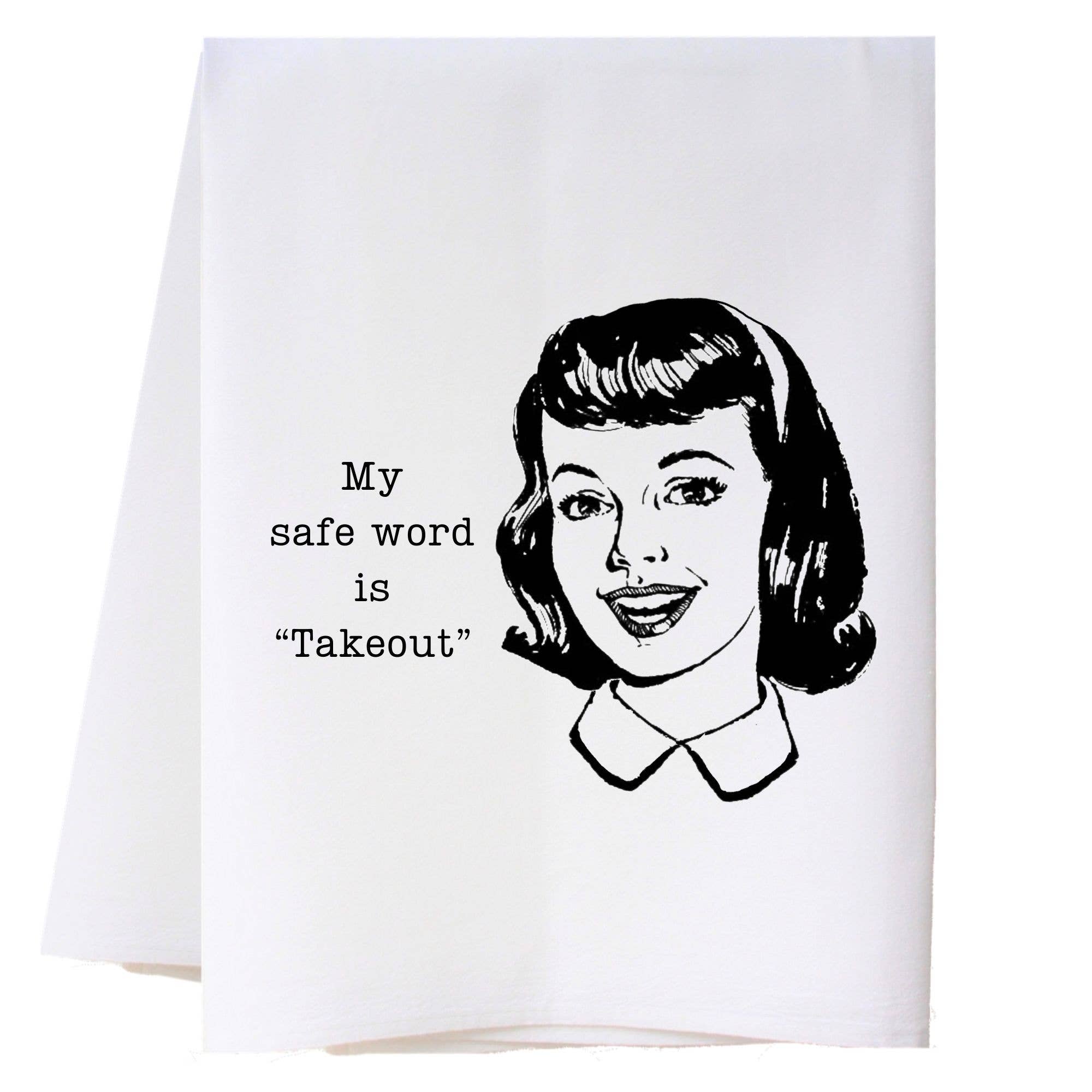 Safe Word Kitchen Towel
