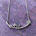 Butterflies Stainless Steel Necklace