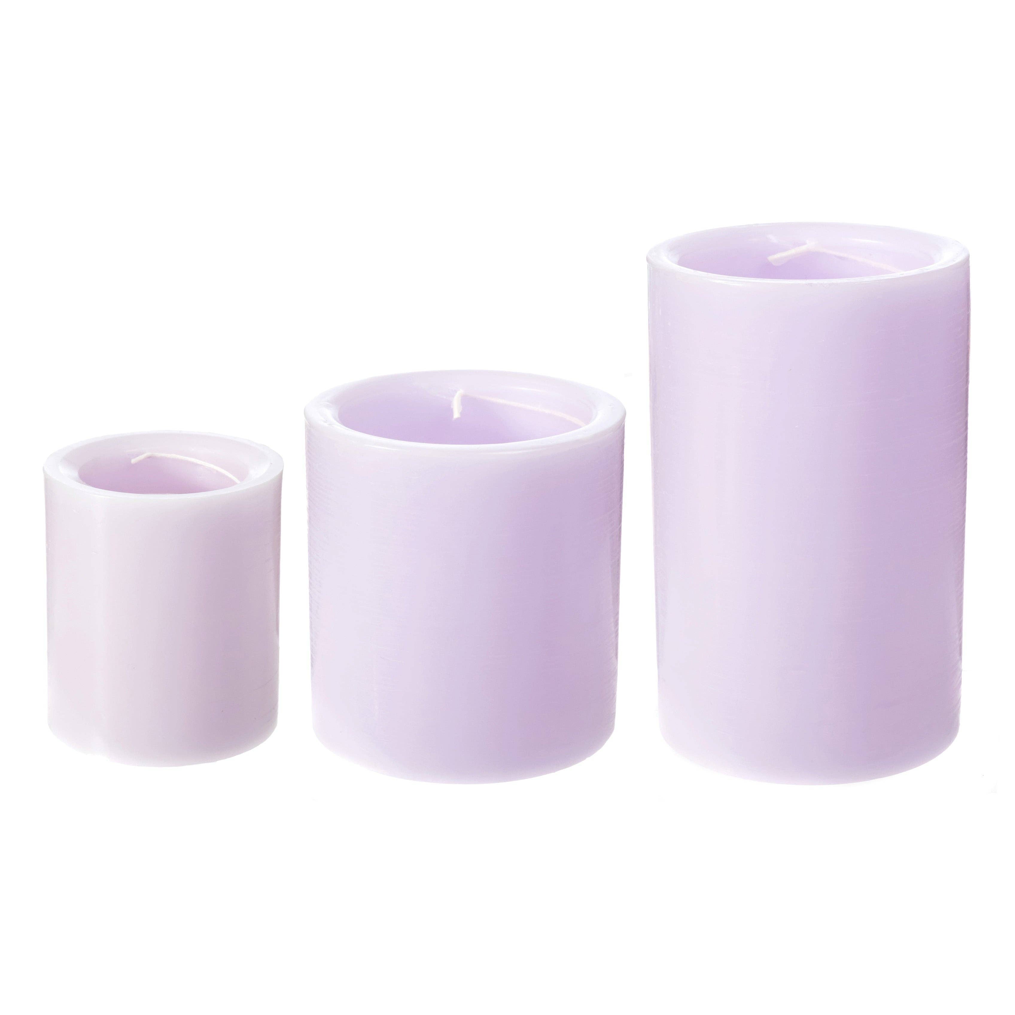 Spiral Candle Lavender and Chamomile
