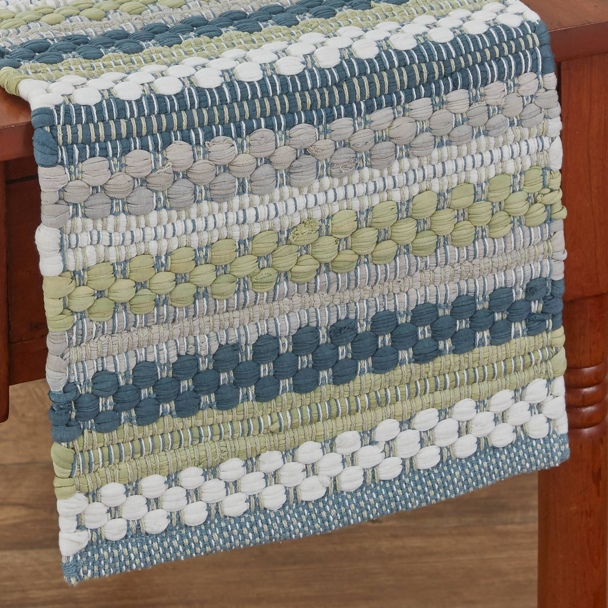 Dew Drop Chindi Table Runner - 54"L