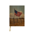 Flags On Fenceline Journal