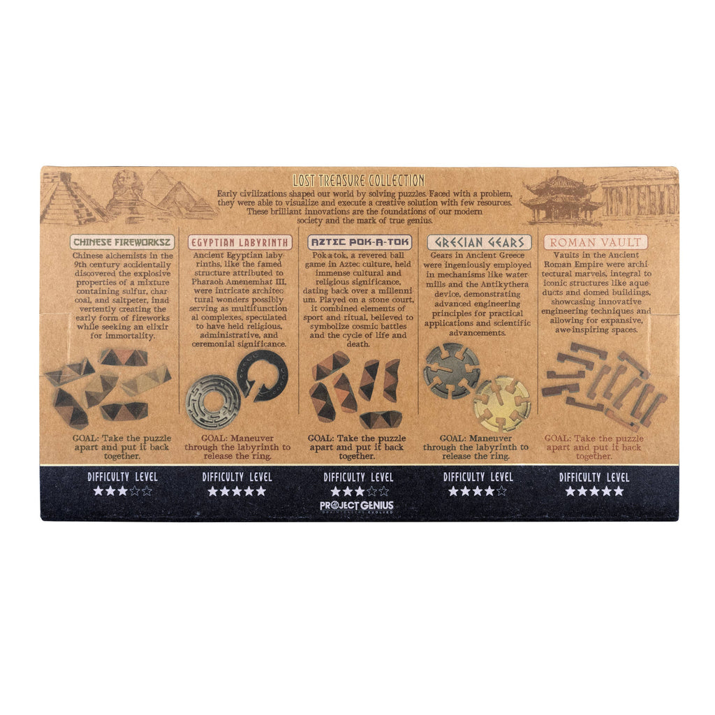 Lost Treasure Brainteaser Puzzle Collection
