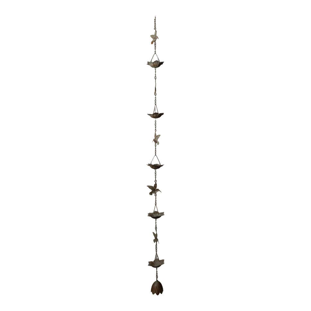Hummingbird Rain Chain