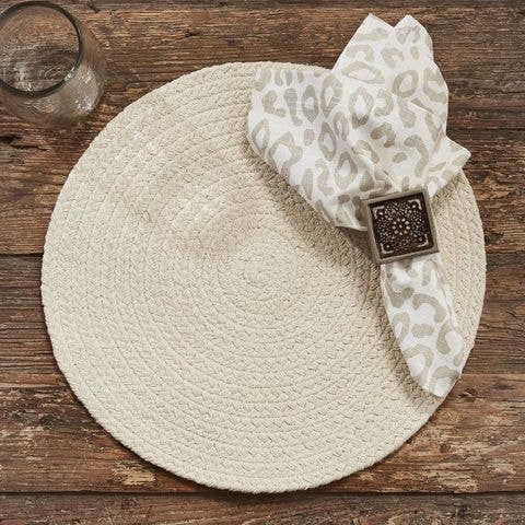 Essex Round Placemat - Pebble