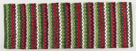 Wintergreen Table Runner - Chindi - 36"L