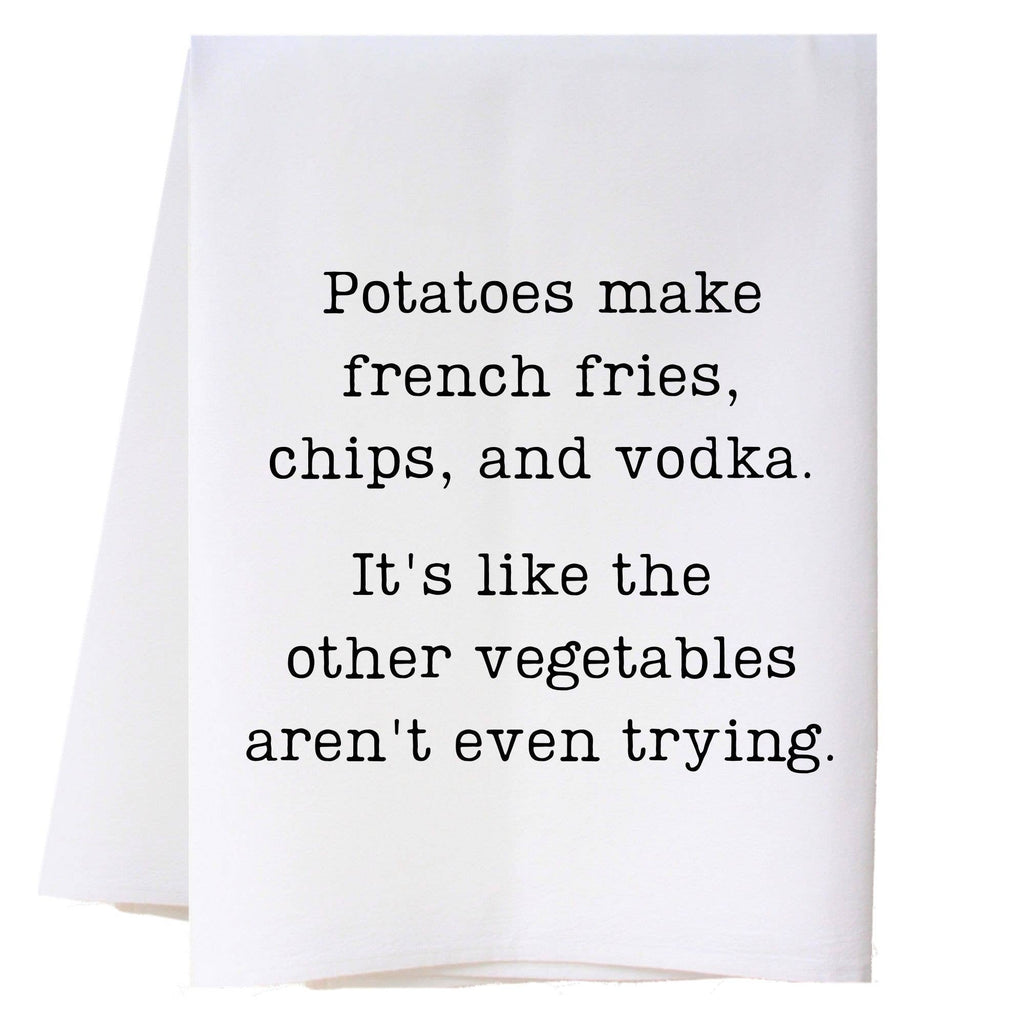 Potatoes Kitchen Towel