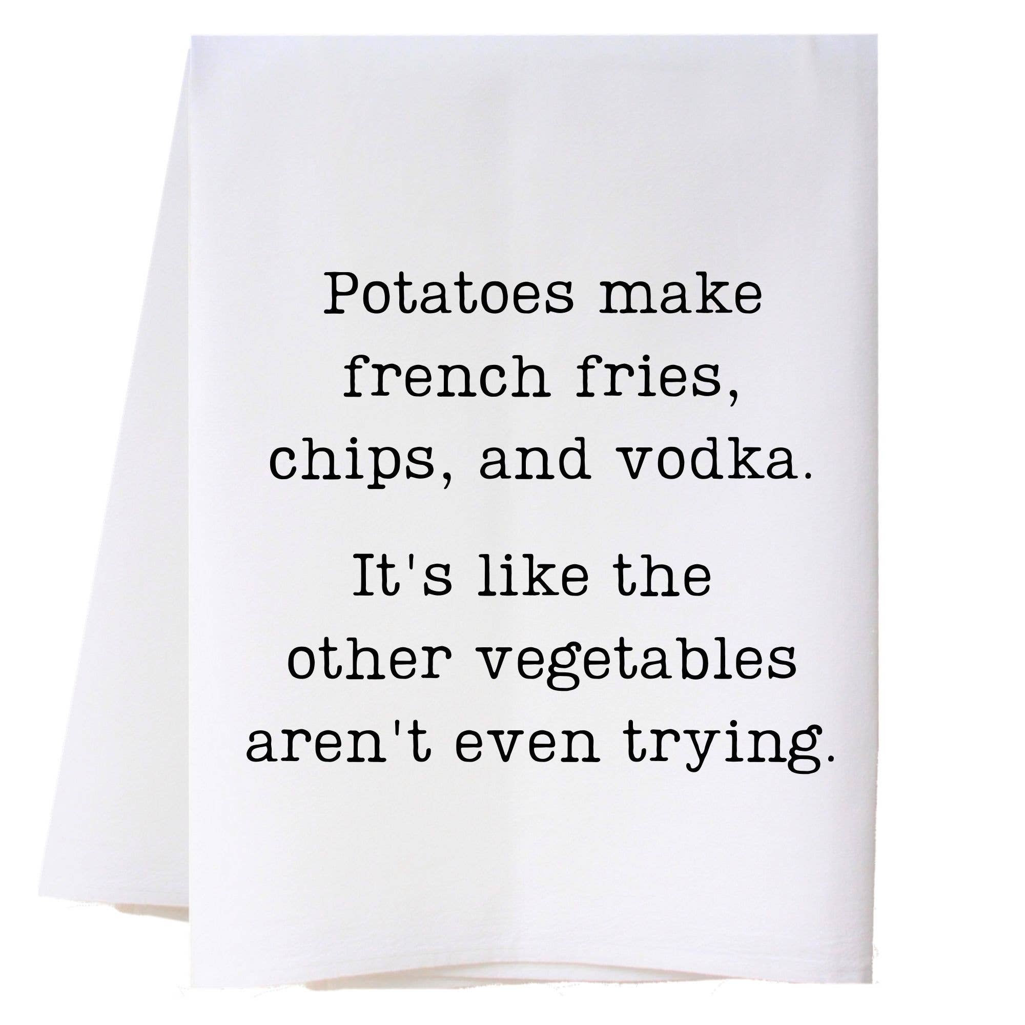 Potatoes Kitchen Towel