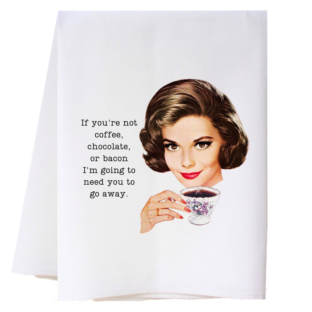 Go Away Kitchen Towel