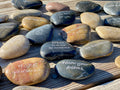 Inspirational Engraved River Rock Word Stones - MIX