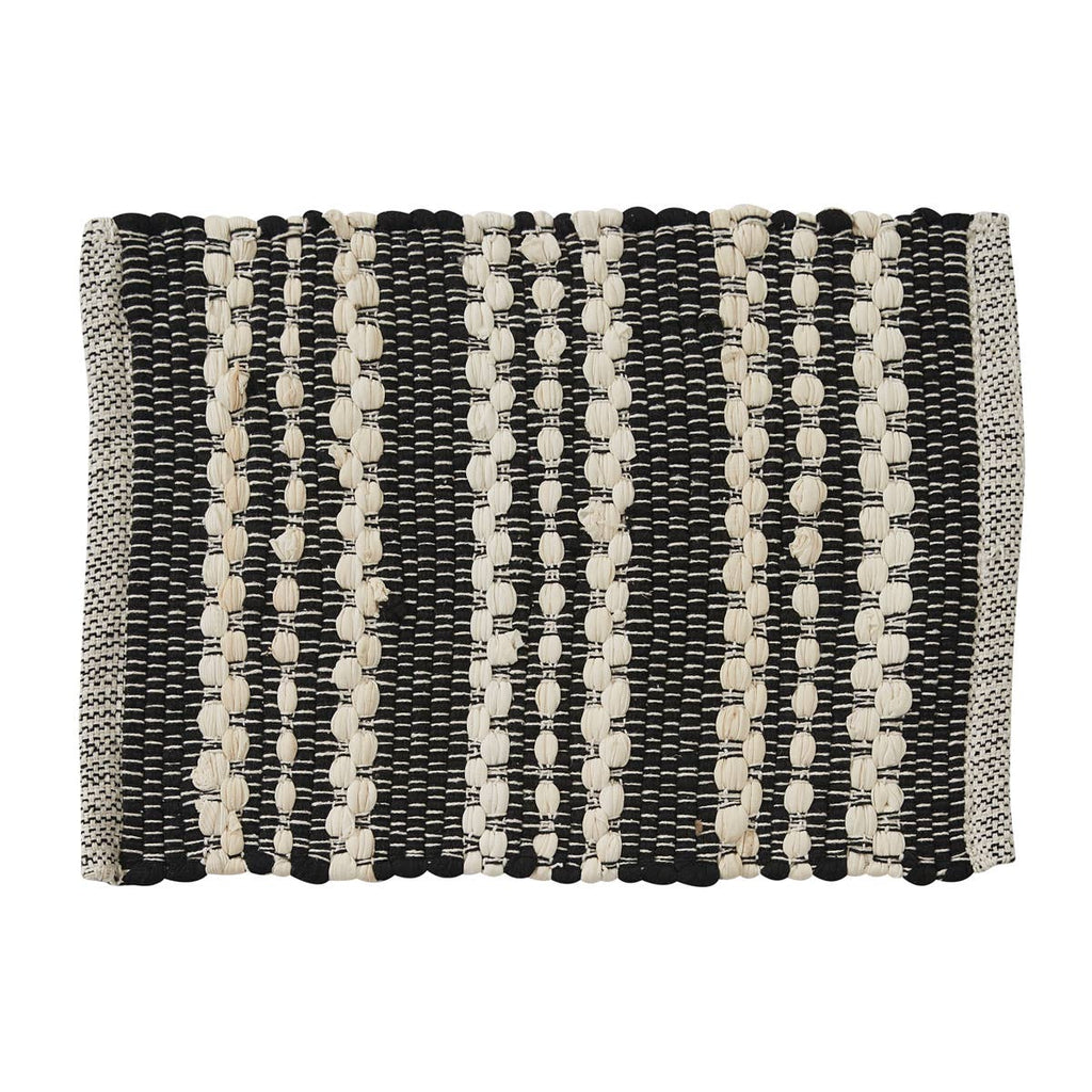 Onyx And Ivory Chindi Placemat