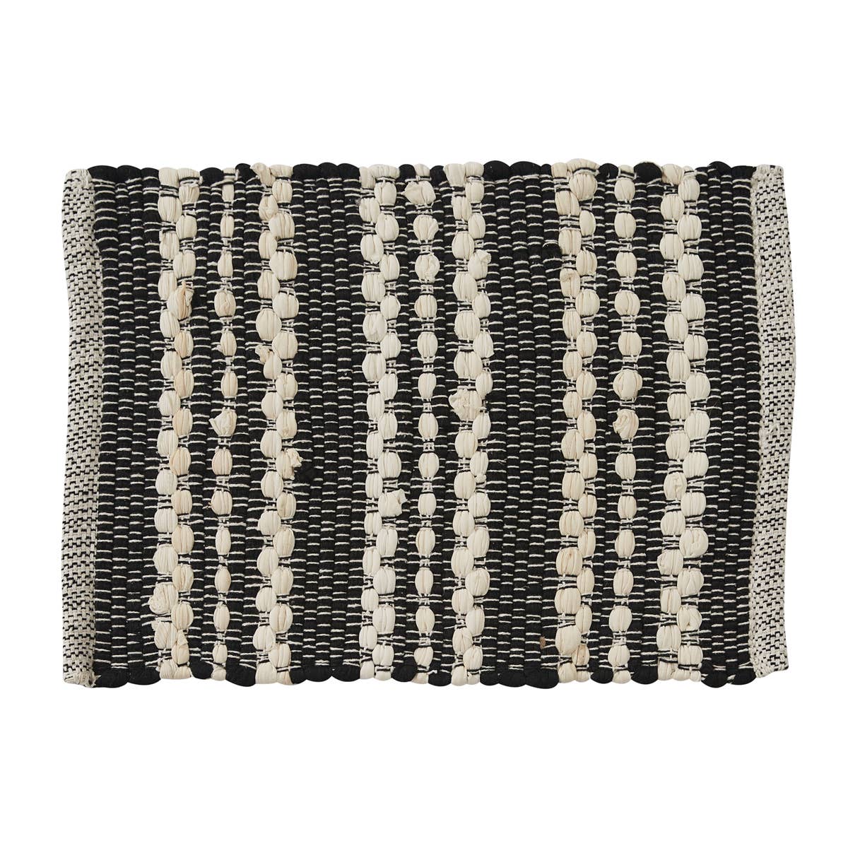 Onyx And Ivory Chindi Placemat