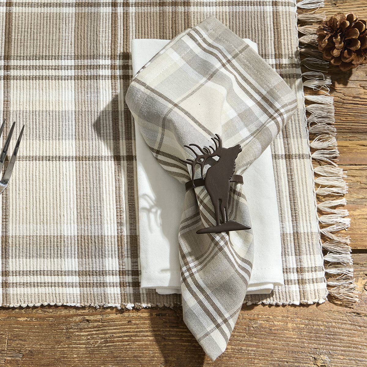 Cliffside Plaid Napkin