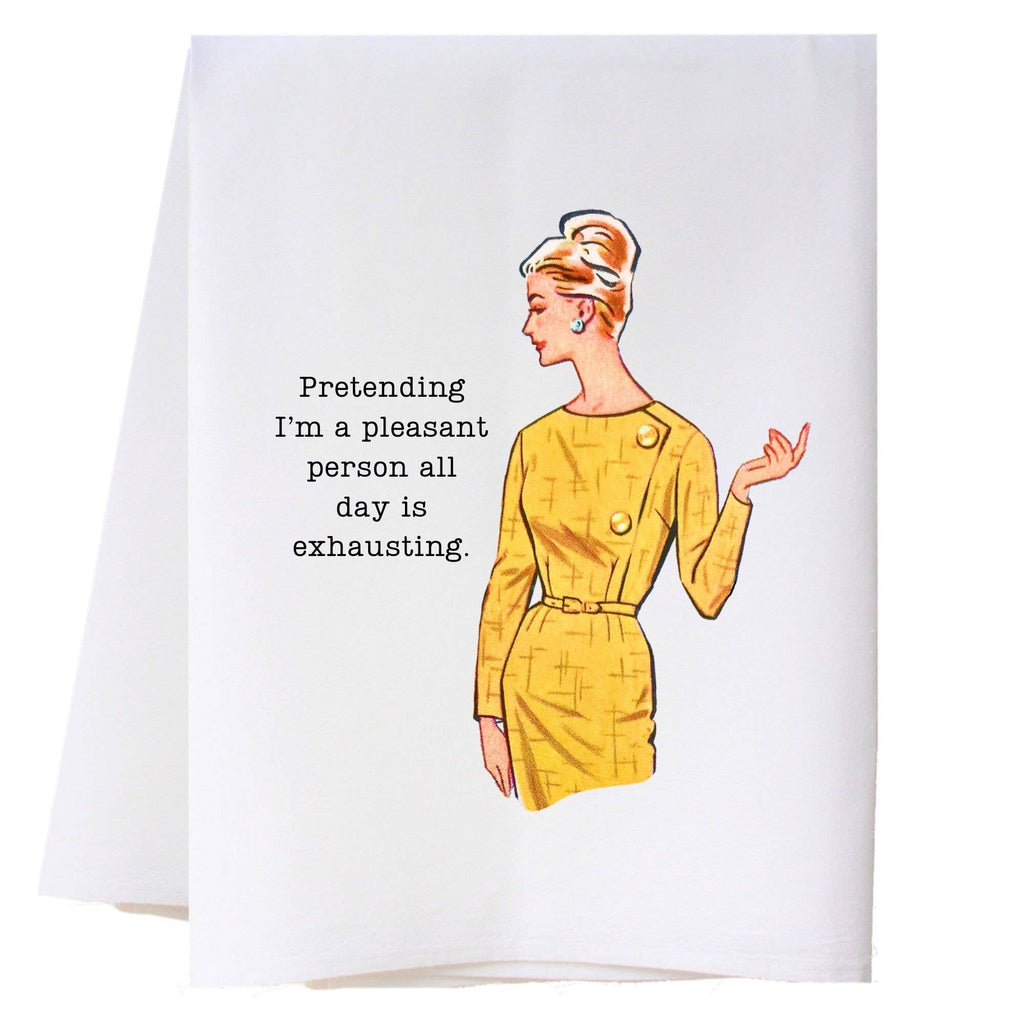 Pleasant Person Kitchen Towel