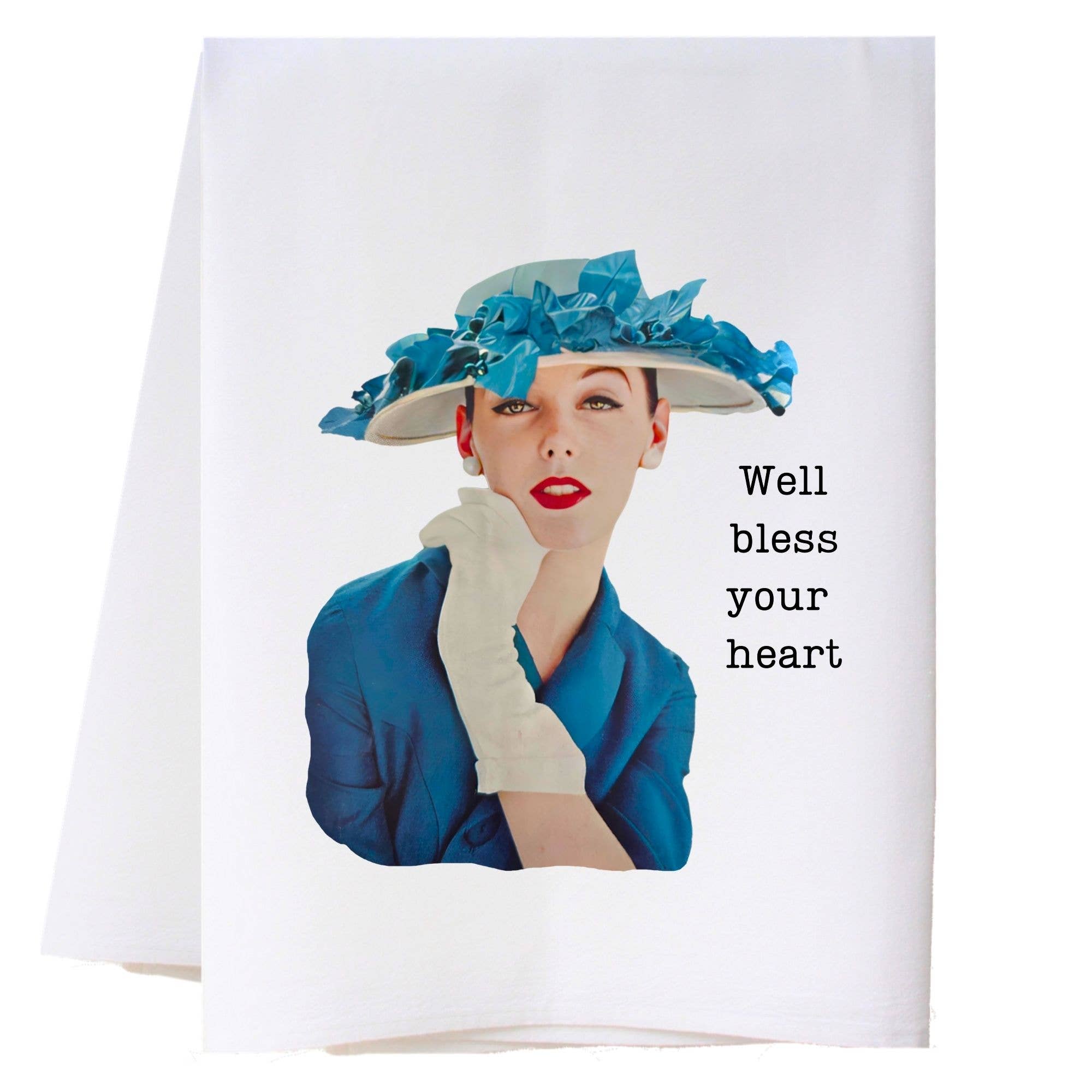 Well Bless Your Heart Kitchen Towel