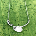 Sloth Stainless Steel Necklace