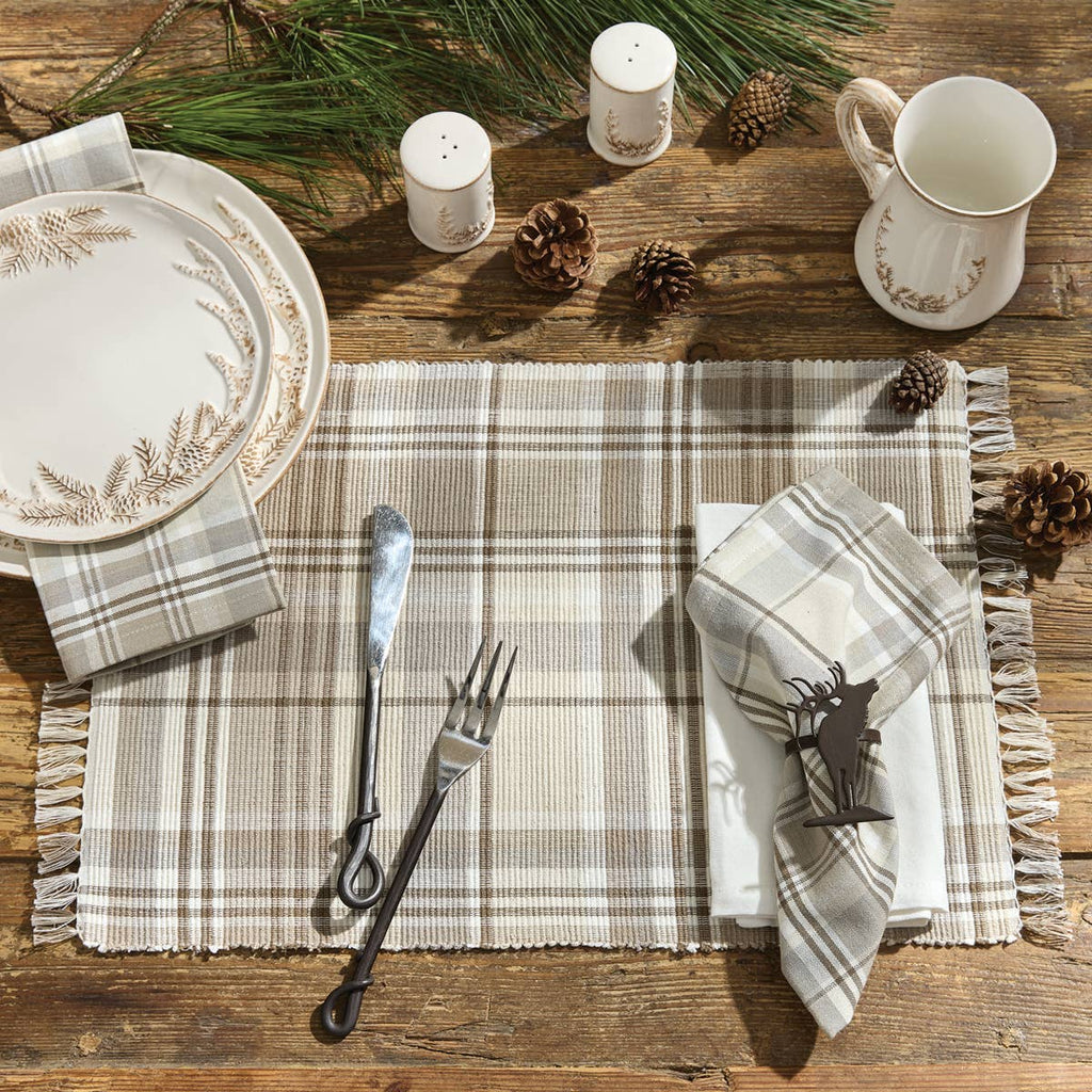 Cliffside Plaid Napkin