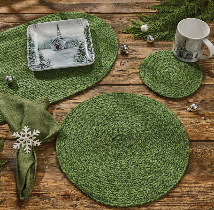 Spice Bin Braided Trivet - Basil