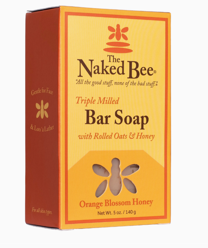 5 oz. Orange Blossom Honey Triple Milled Bar Soap