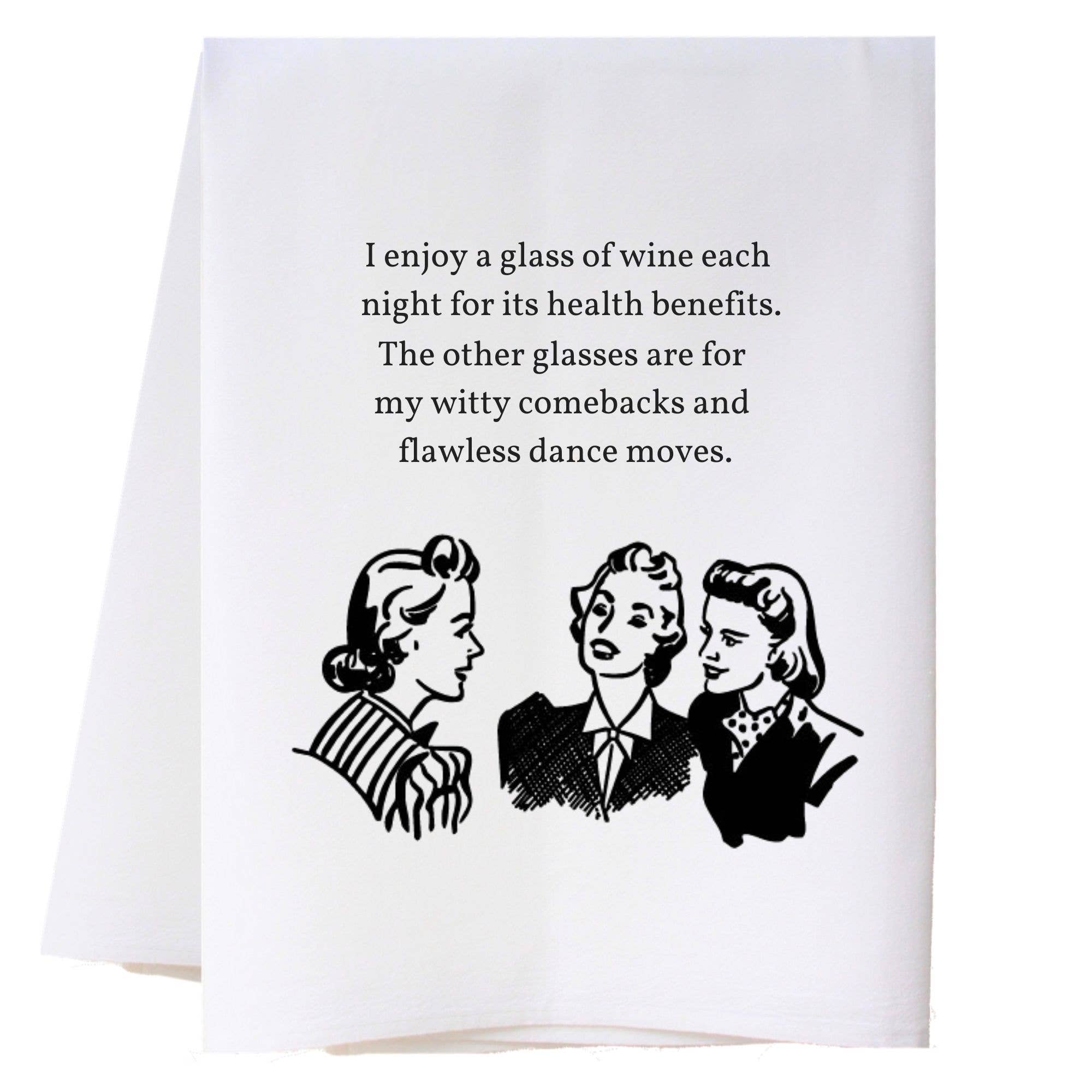 Witty Comebacks Kitchen Towel