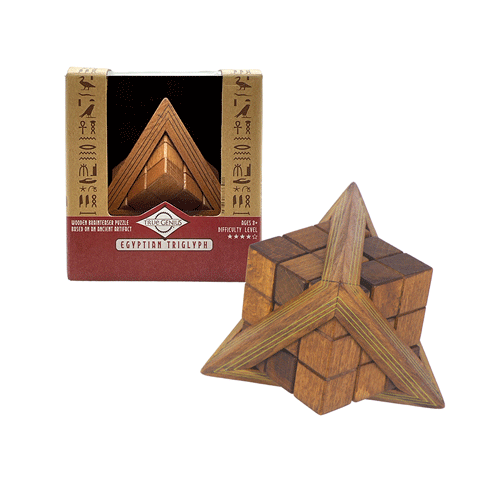 Egyptian Triglyph Brainteaser Puzzle