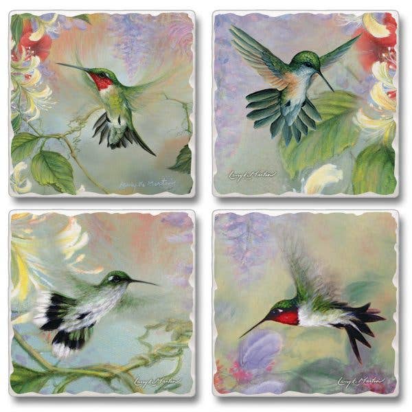 Thirstystone Coaster 4pk - Bluebonnet Fields