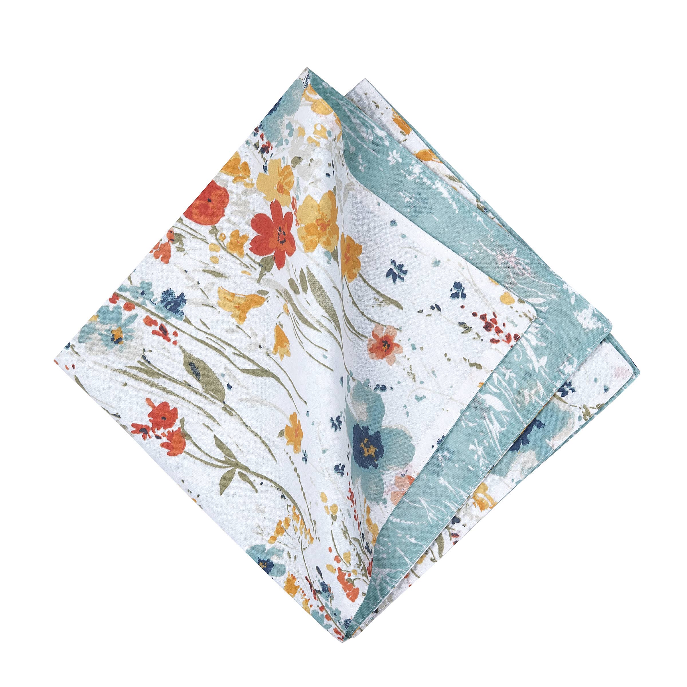 Sheila Watercolor Wildflower Floral Napkin