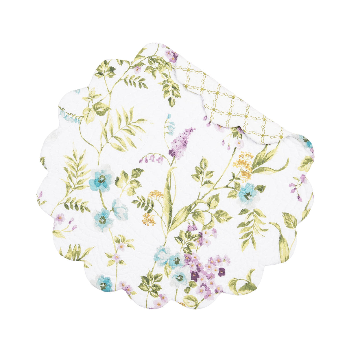 Carley Floral Round Placemat