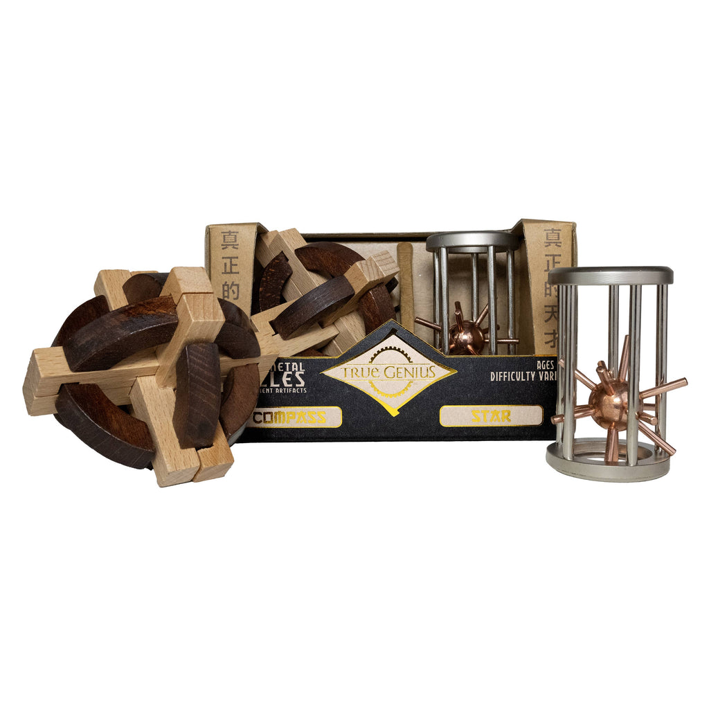 Compass and Star Brainteaser Puzzle