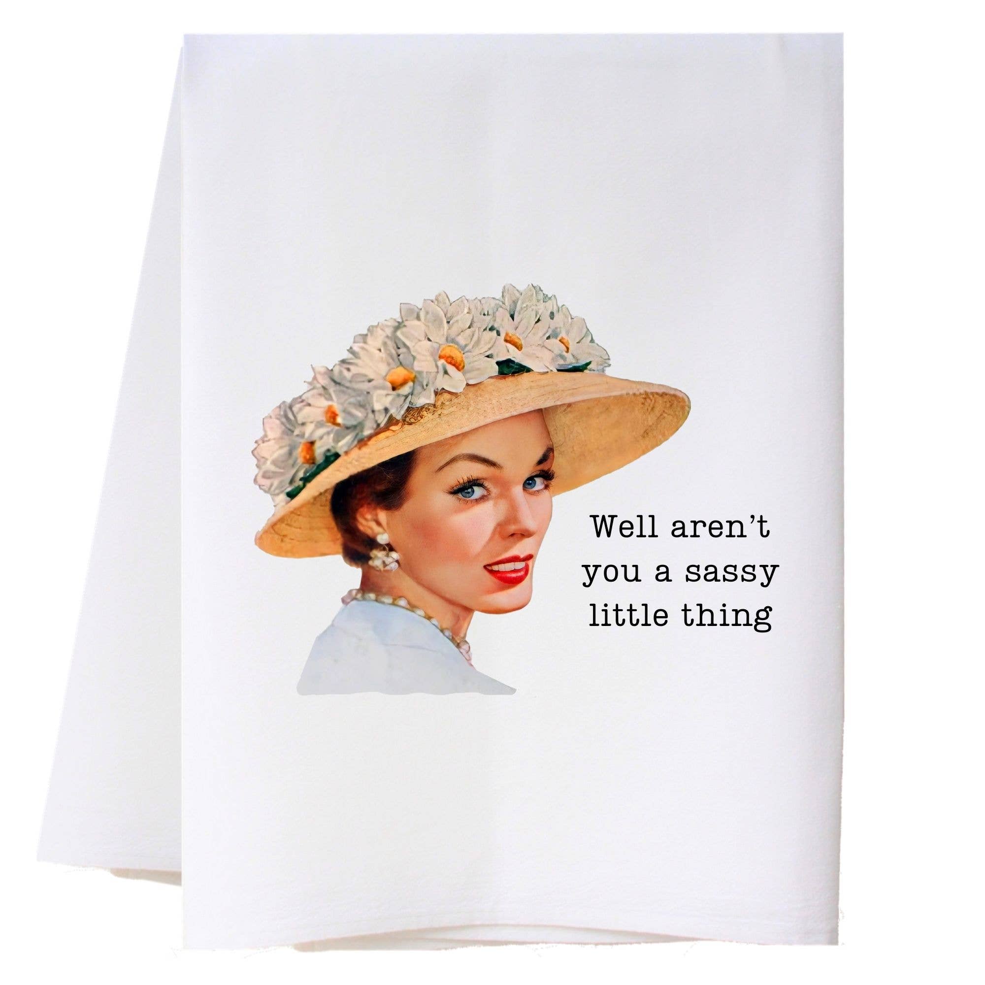 Sassy Little Thing Kitchen Towel