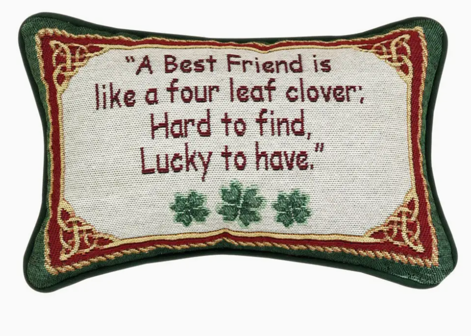 Irish Treasures Word Pillow